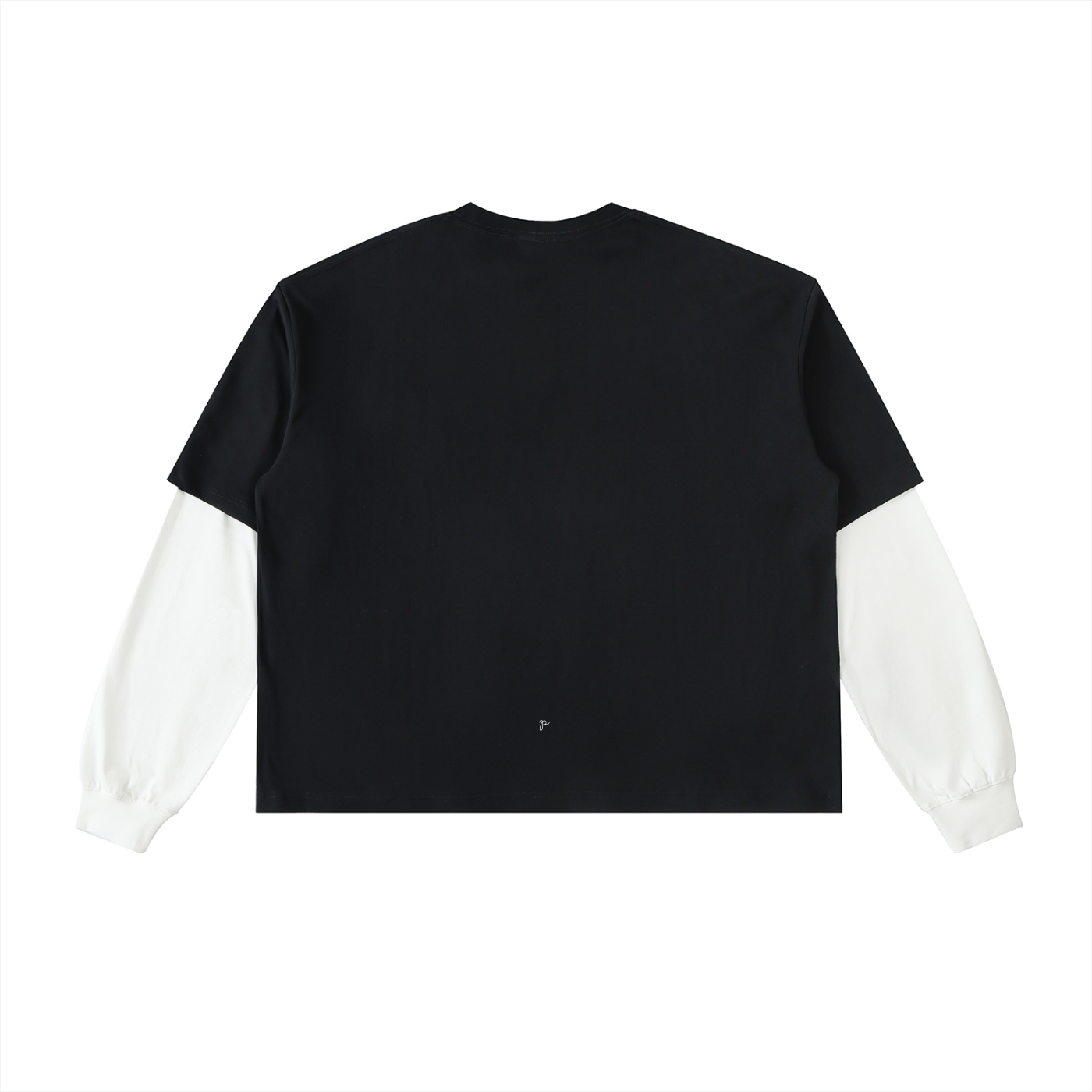 Layered Contrast Sleeve "P" Blank